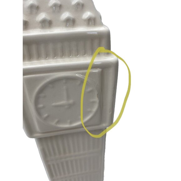 Tower Decor Creamy / White AS IS Crackling Defect Display Accent Home Decor - Picture 9 of 16